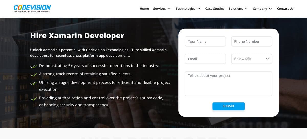 coddevision image testimonial