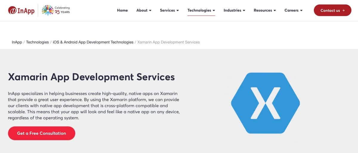 inapp image testimonial