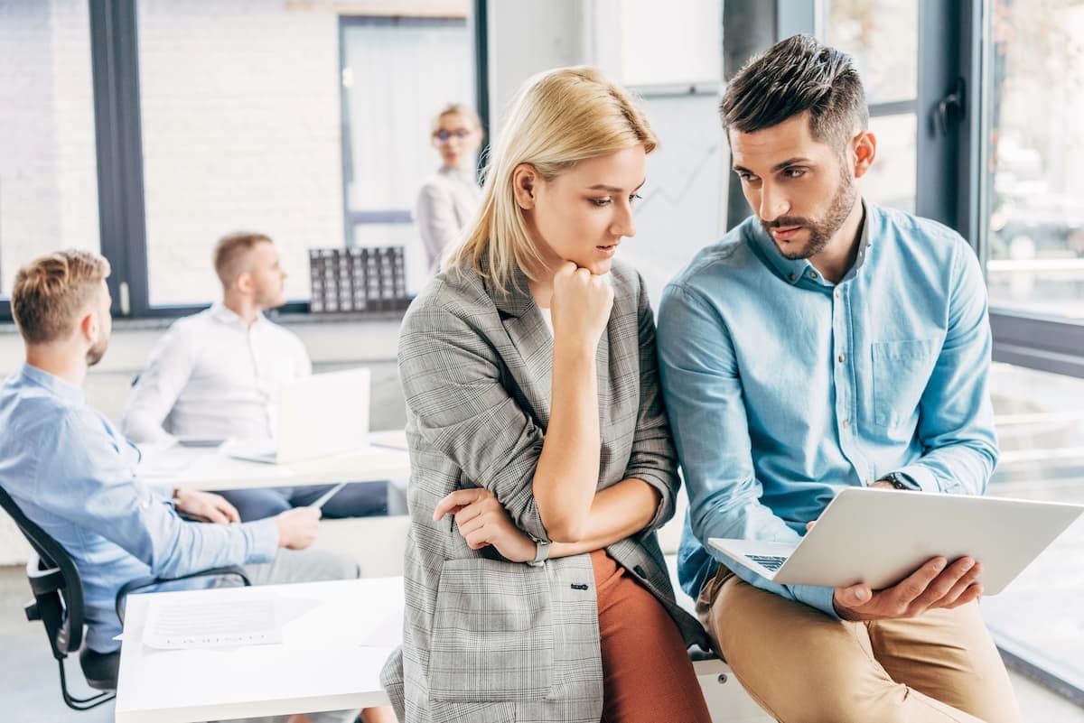 Office environtment image testimonial