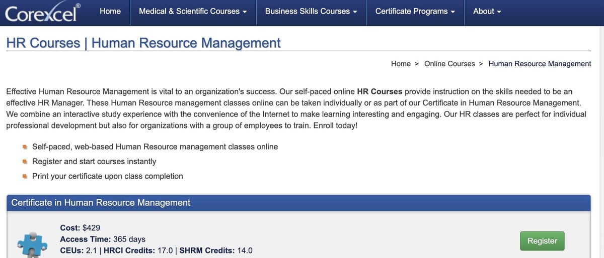 Corexcel program testimonial