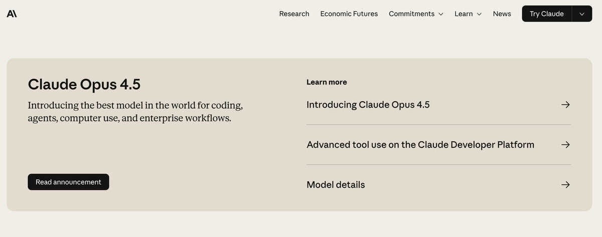 Claude webiste testimonial