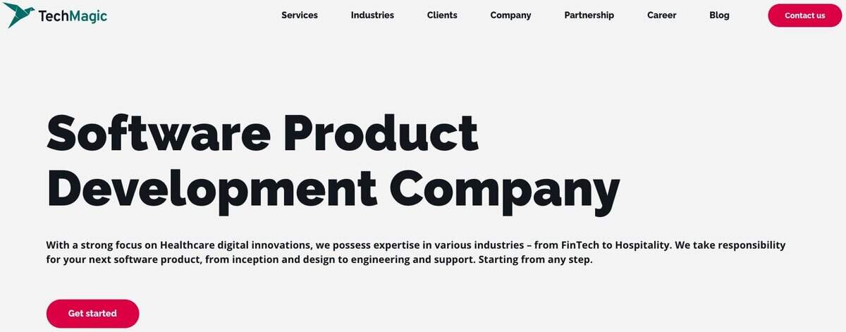 TechMagic image testimonial