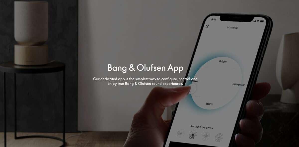AR Experience app from Bang & Olufsen. testimonial