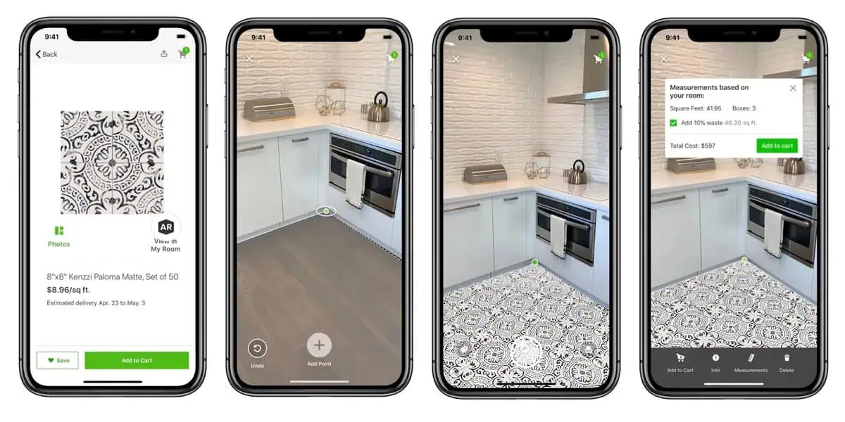 Home décor and furniture visualization app from Houzz.