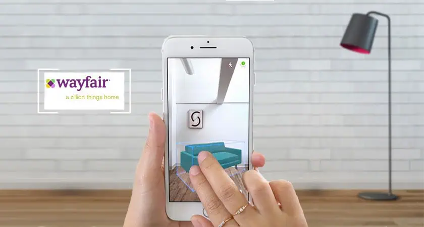 View in Room 3D app by Wayfair.