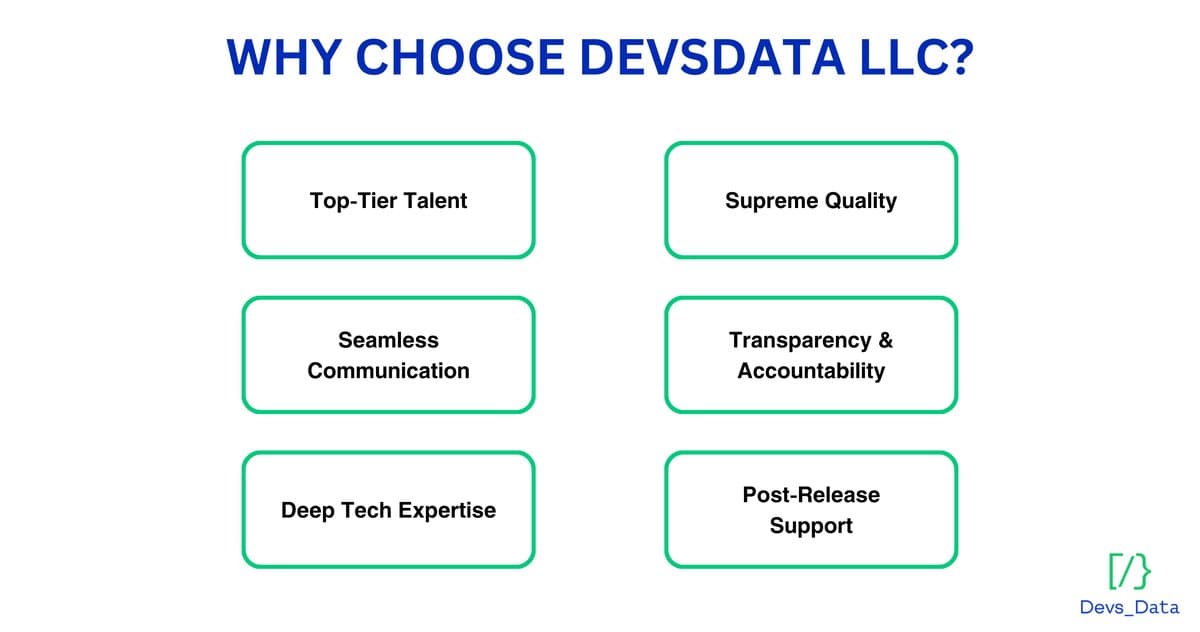 why choose devsdata llc testimonial