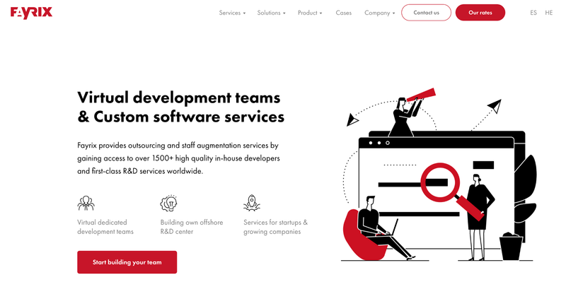 Fayrix website