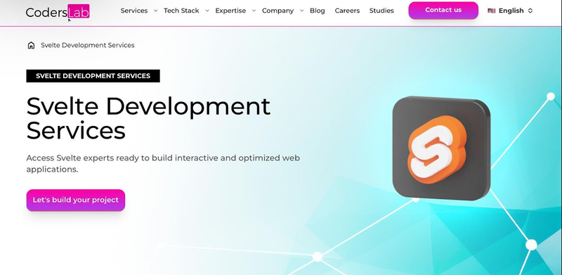 CodersLab website screen