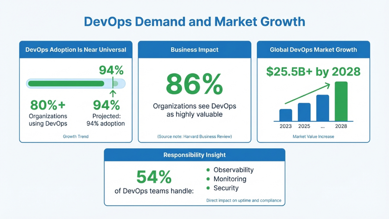 DevOps demand and market growth