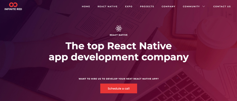 Infinite Red Website