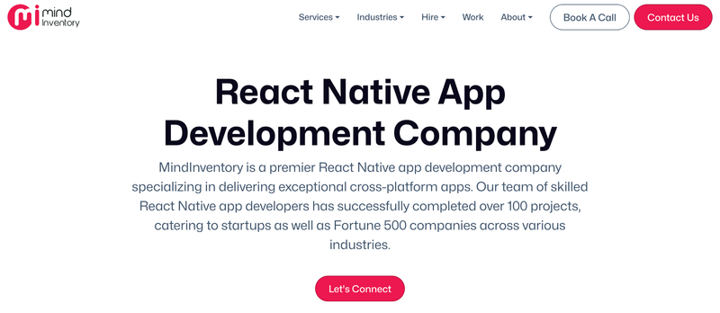 MindInventory Website