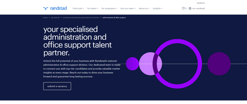 Randstad Website