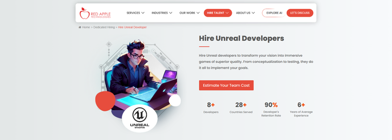 Red Apple Technologies website