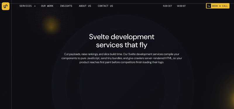 Studio Ubique website screen
