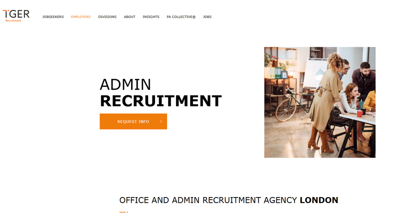 Tiger Recruitment Website