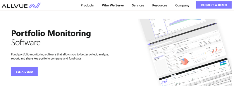 Allvue Systems Website