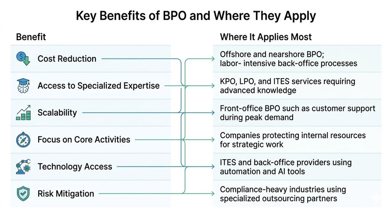 Benefits of the BPO model