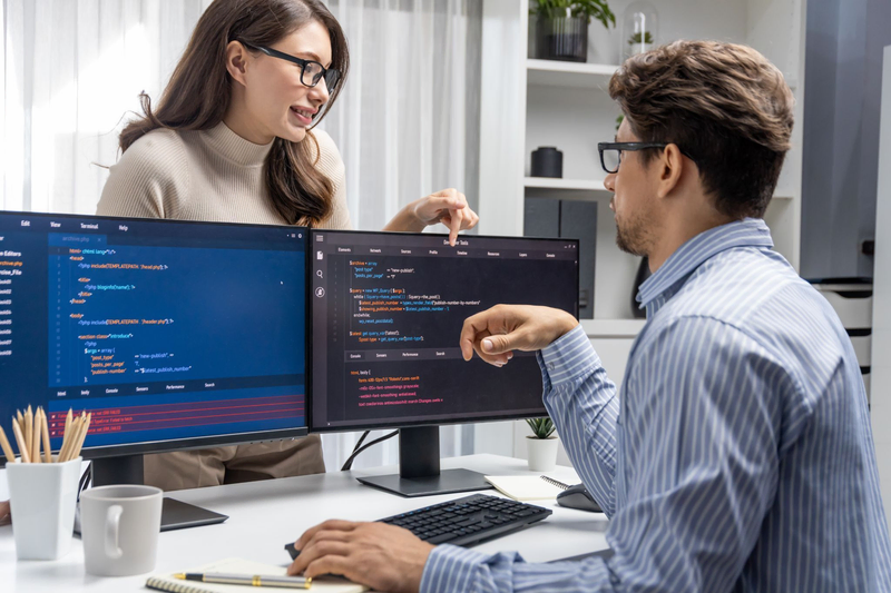 Development Team Working