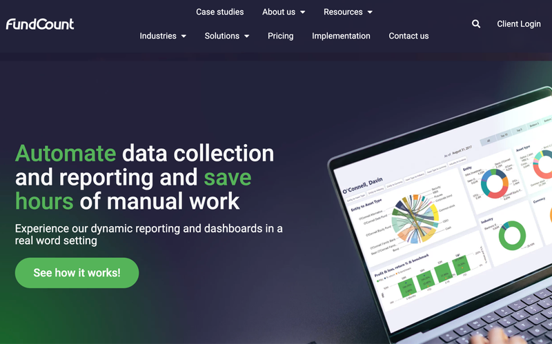 FundCount Website