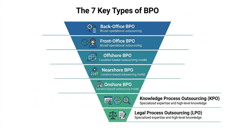 The 7 key types of BPO