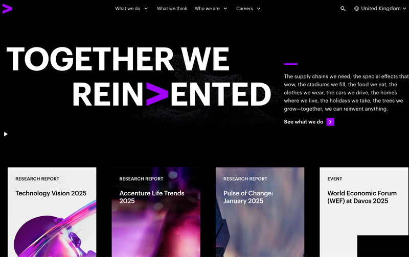 Accenture Website