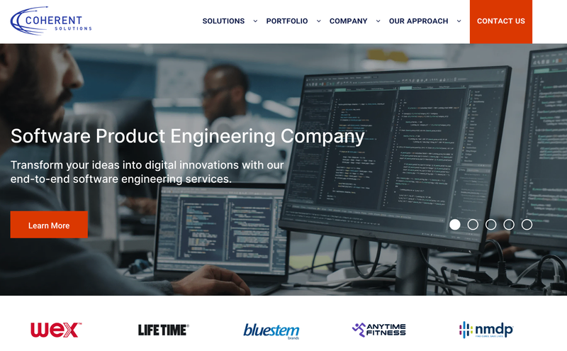 Coherent Solutions Website