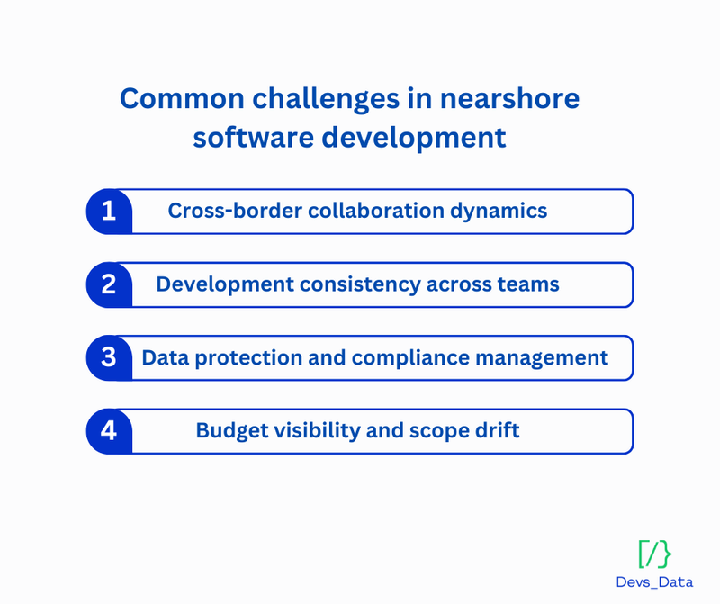 common challenges in nearshore software development