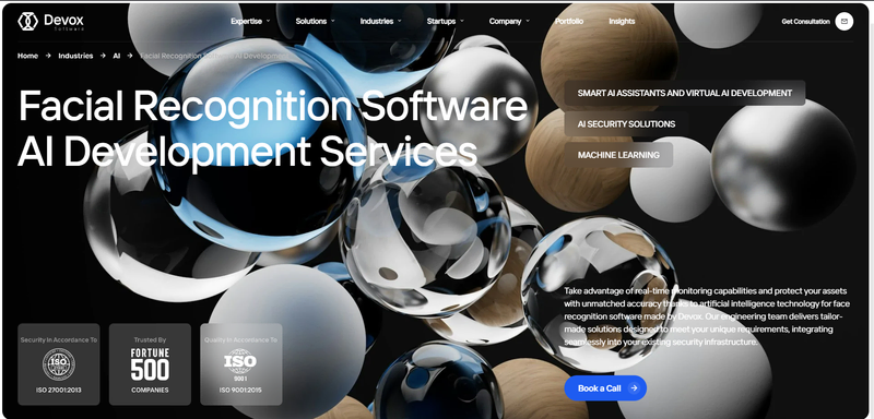 Devox Software Webpage