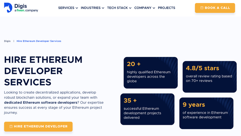 DigisCorp Website