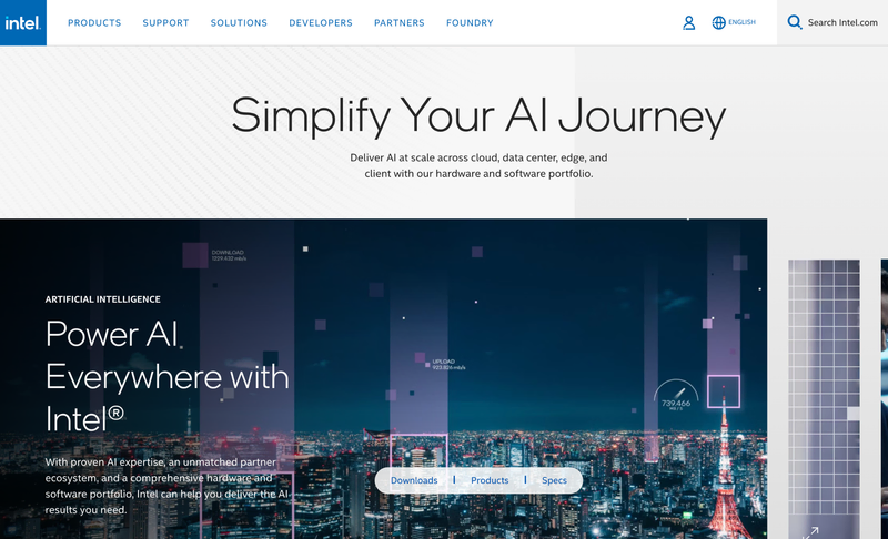 Intel Website