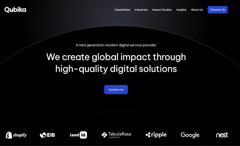 Qubika Website
