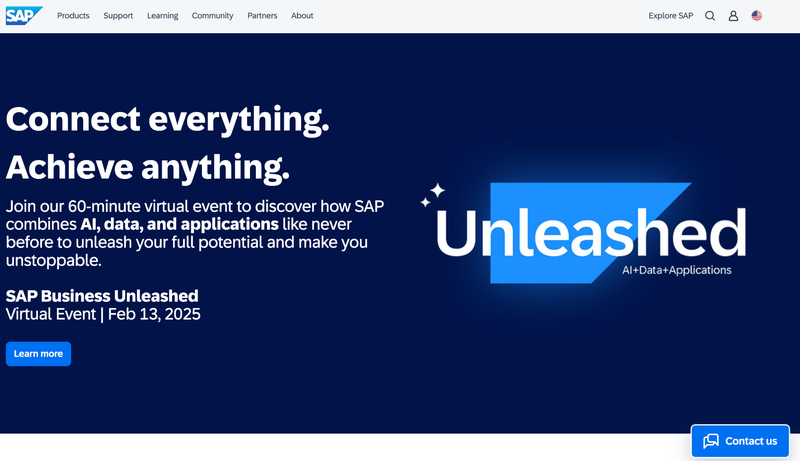 SAP Website