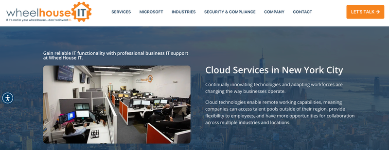 WheelHouse IT Website