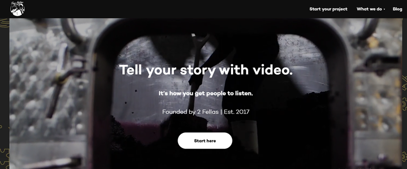 2 Fellas Media website