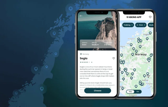 hiking app