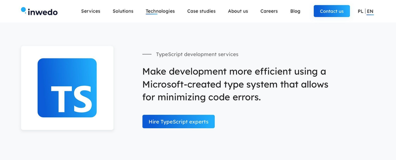 Inwedo website screen