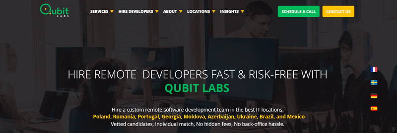 Qubit Labs website