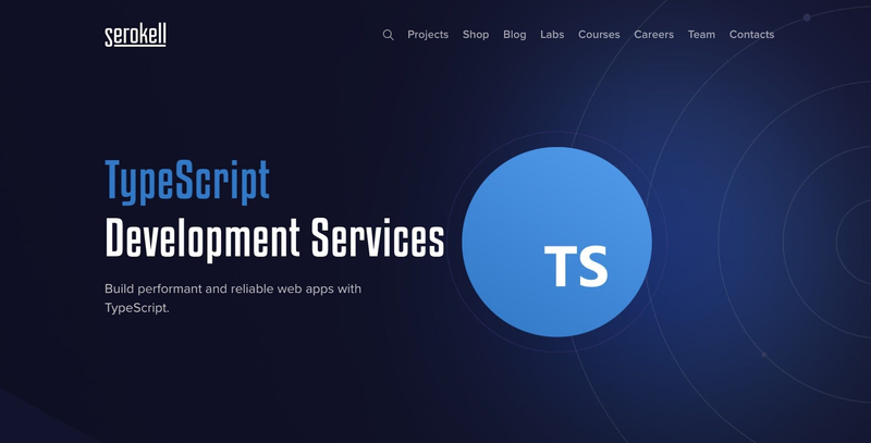 Serokell website screen